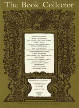 The Book Collector – Spring 1977