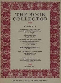 The Book Collector – Summer 1962