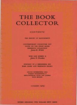 The Book Collector – Summer 1969