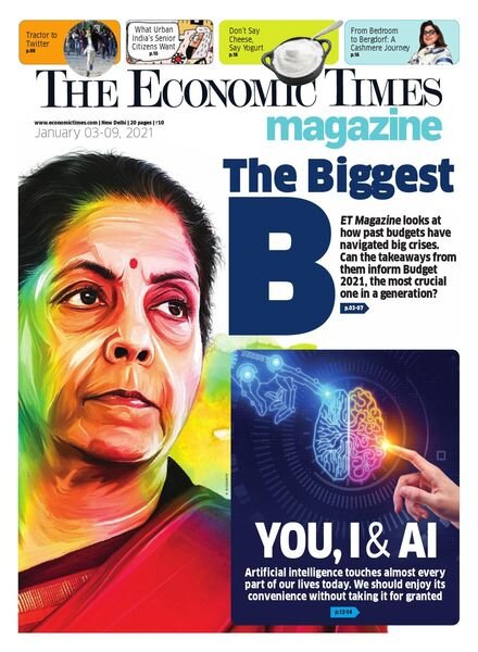 The Economic Times – January 3, 2021 Cover
