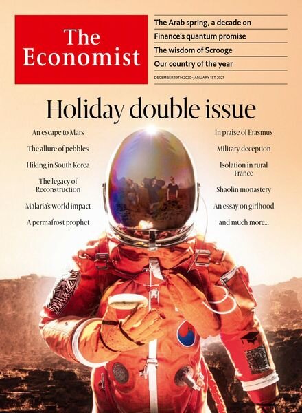 The Economist USA – December 19, 2020 Cover