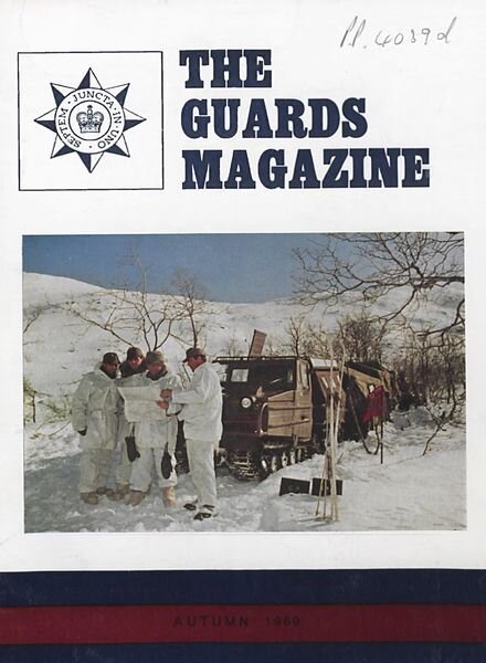 The Guards Magazine – Autumn 1969 Cover