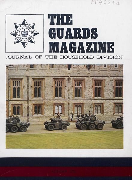 The Guards Magazine – Autumn 1972 Cover