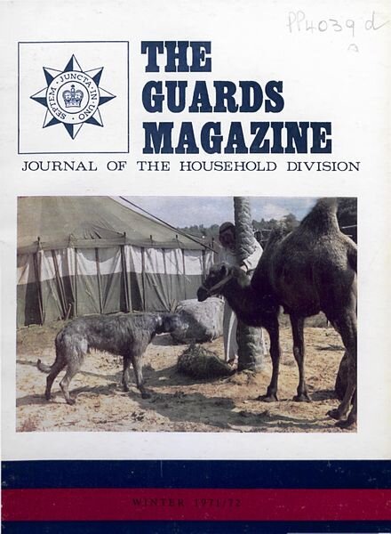 The Guards Magazine – Winter 1971 Cover