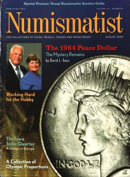 The Numismatist – August 2004 Cover