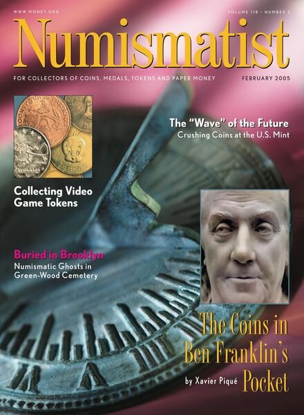 The Numismatist – February 2005 Cover