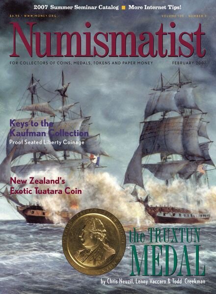 The Numismatist – February 2007 Cover