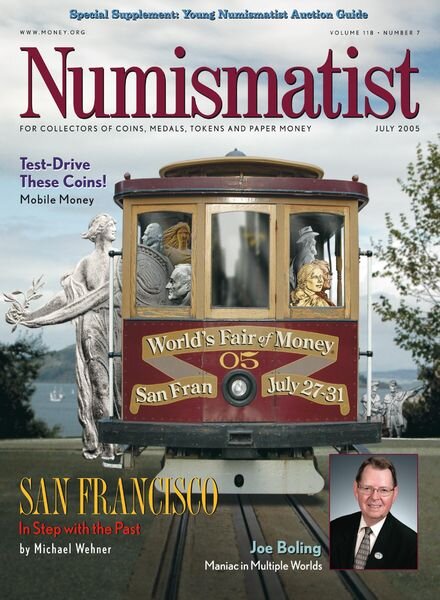 The Numismatist – July 2005 Cover