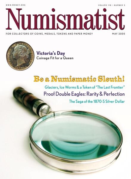 The Numismatist – May 2005 Cover