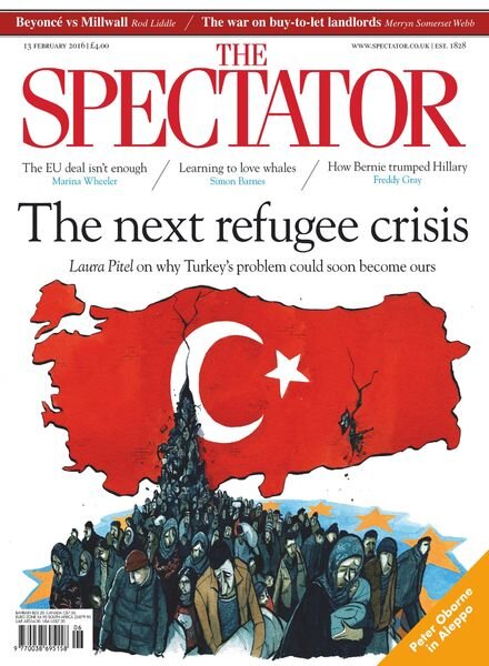 The Spectator – 11 February 2016 Cover