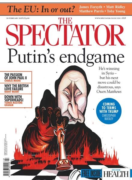 The Spectator – 18 February 2016 Cover