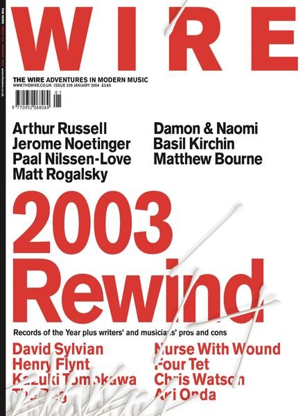 The Wire – January 2004 Issue 239 Cover