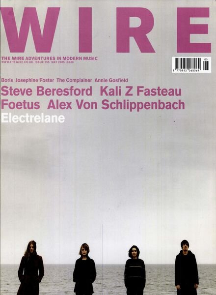 The Wire – May 2005 Issue 255 Cover