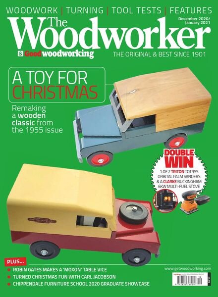 The Woodworker & Woodturner – December 2020 – January 2021 Cover