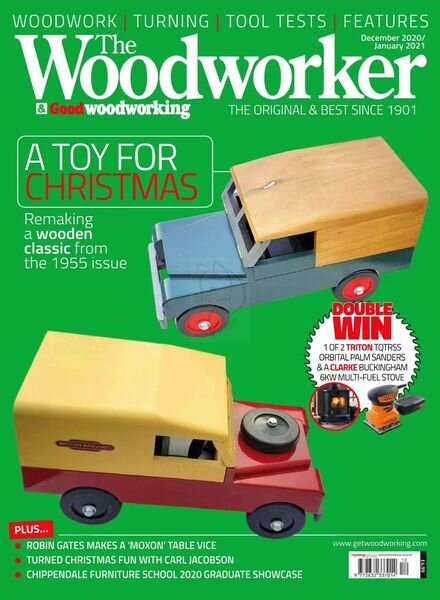 The Woodworker & Woodturner – December-January 2021 Cover