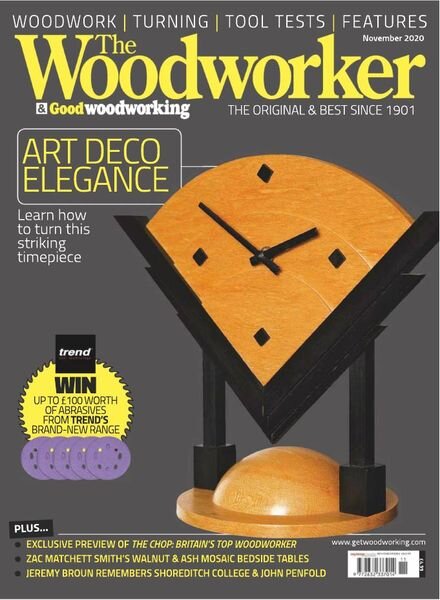 The Woodworker & Woodturner – November 2020 Cover