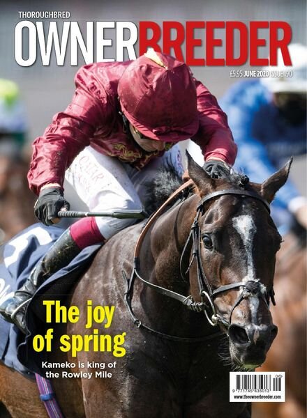 Thoroughbred Owner Breeder – Issue 190 – June 2020 Cover