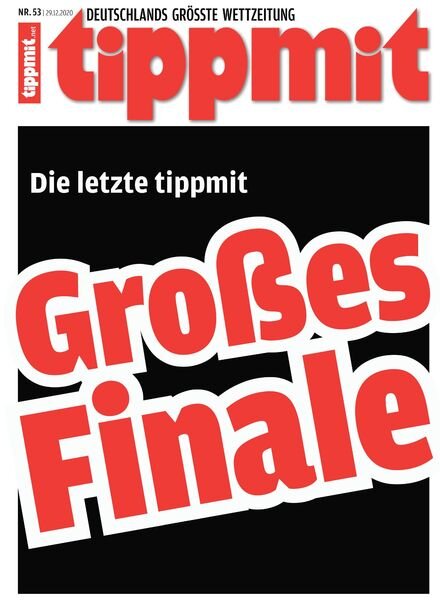 Tippmit – 28 Dezember 2020 Cover