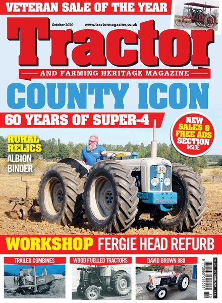 Tractor & Farming Heritage Magazine – October 2020 Cover