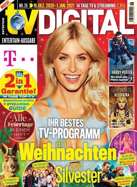TV DIGITAL Entertain – 11 Dezember 2020 Cover