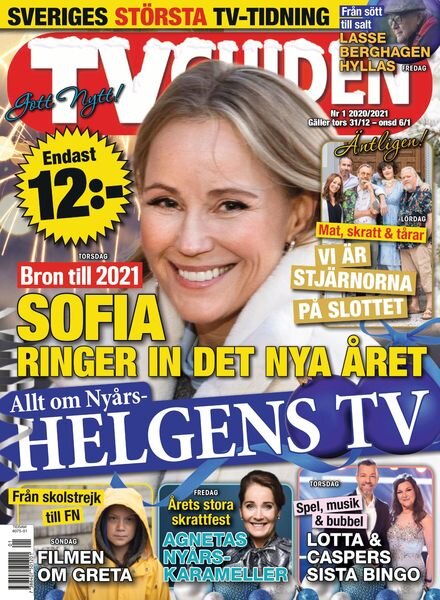 TV-Guiden – 29 december 2020 Cover