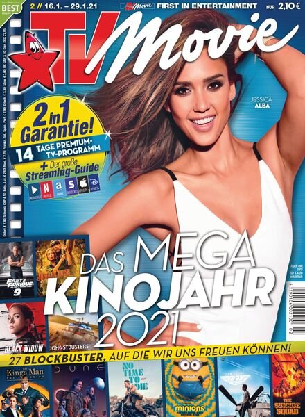 TV Movie – 08 Januar 2021 Cover