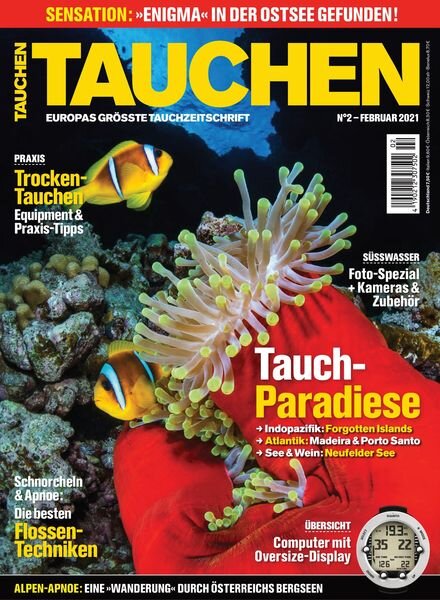 unterwasser – 12 Januar 2021 Cover