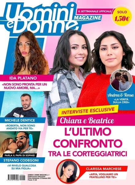 Uomini e Donne magazine – 22 gennaio 2021 Cover