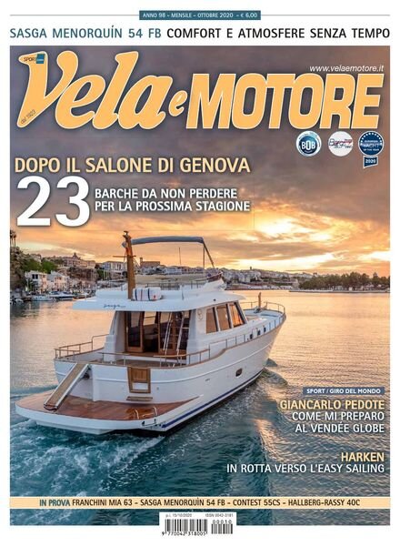 Vela e Motore – Ottobre 2020 Cover