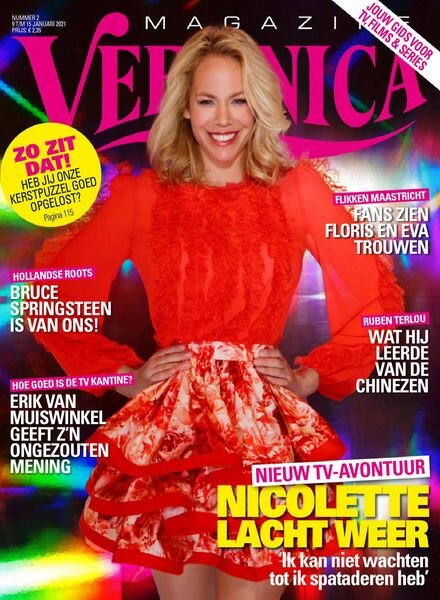 Veronica Magazine – 09 januari 2021 Cover