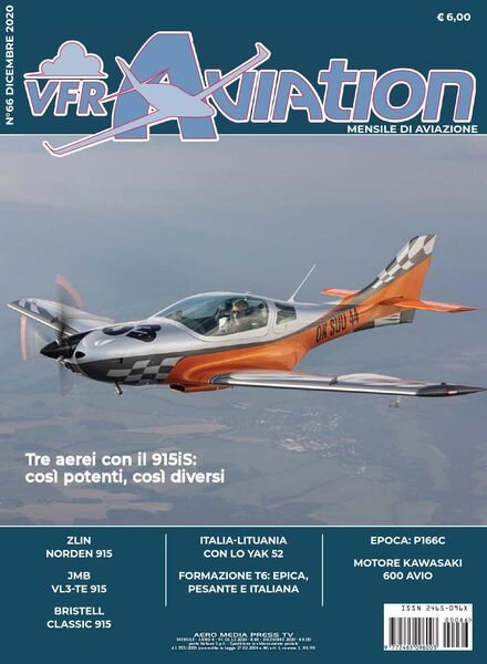 VFR Aviation – Dicembre 2020 Cover