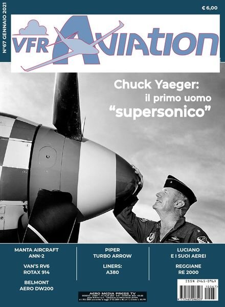VFR Aviation – Gennaio 2021 Cover