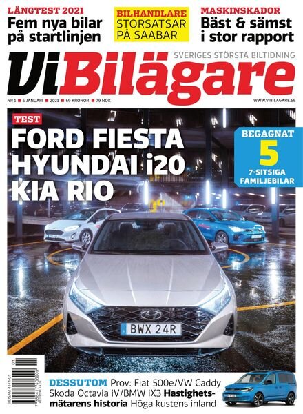 Vi Bilagare – 05 januari 2021 Cover