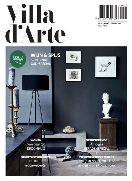Villa d’Arte – Januari-Februari 2021 Cover