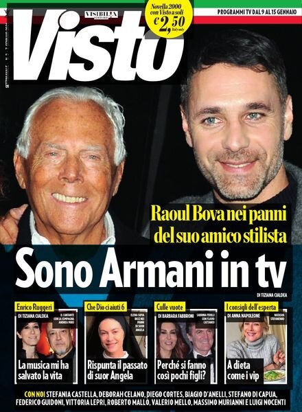 Visto – 7 Gennaio 2021 Cover