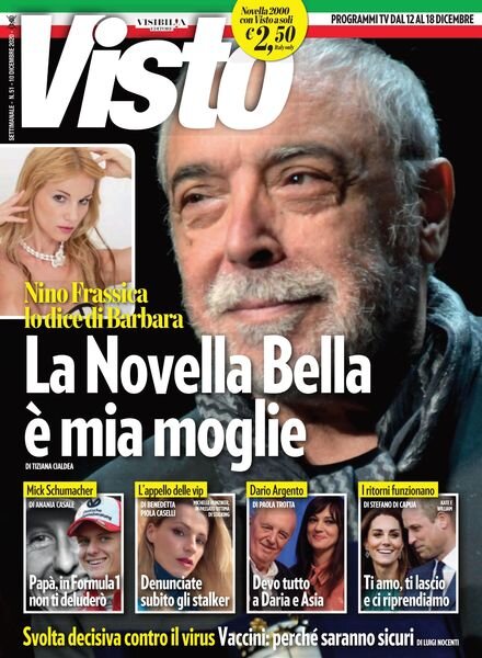 Visto Tv – 10 dicembre 2020 Cover