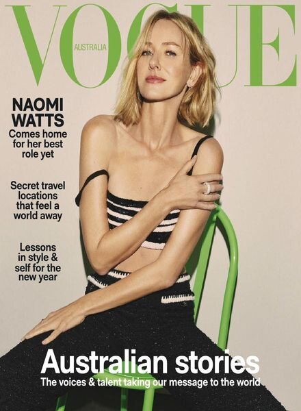Vogue Australia – January 2021 Cover