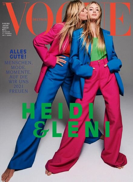 Vogue Germany – Januar 2021 Cover