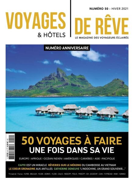 Voyages & Hotels de reve – Hiver 2021 Cover