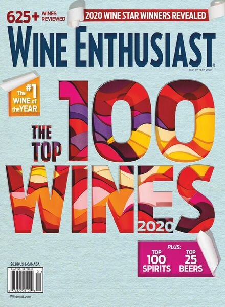 Wine Enthusiast – Best of Year 2020 Cover