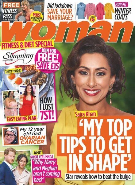 Woman UK – 04 January 2021 Cover