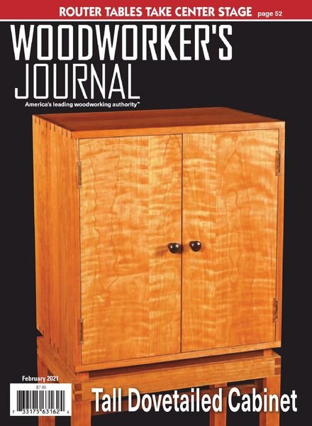 Woodworker’s Journal – February 2021 Cover