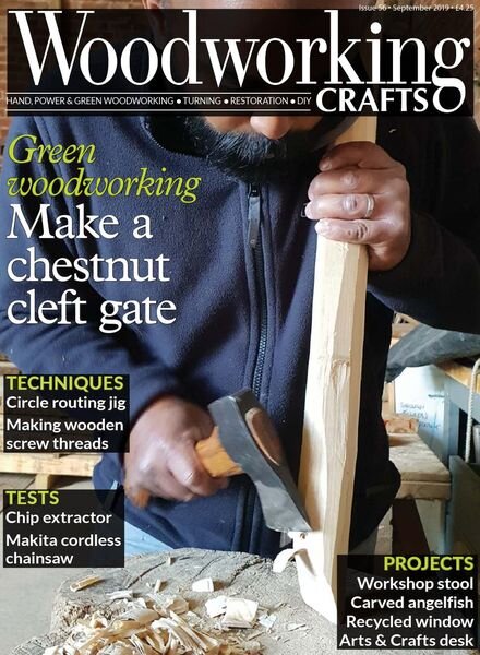 Woodworking Crafts – September 2019 Cover