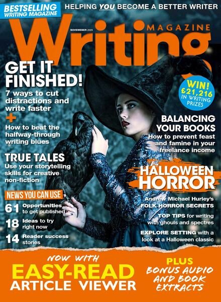 Writing Magazine – November 2020 Cover