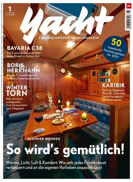 Yacht Germany – 16 Dezember 2020 Cover