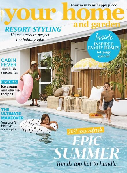 Your Home and Garden – January 2021 Cover