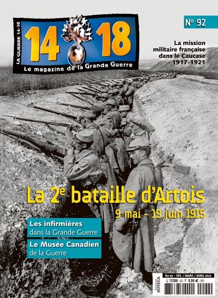 14-18 La Grande Guerre – Fevrier-Avril 2021 Cover