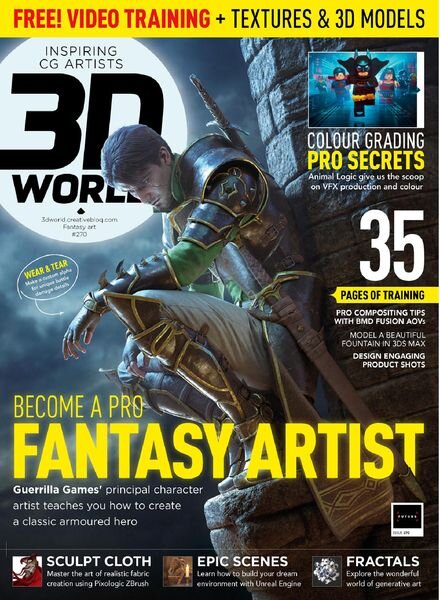 3D World UK – March 2021 Cover