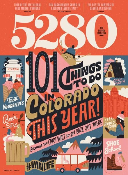 5280 Magazine – January 2021 Cover