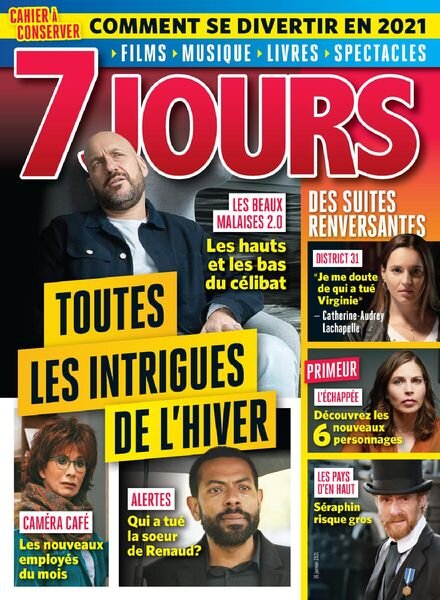 7 Jours – 15 janvier 2021 Cover